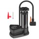 thumbnail image 1 of Bomba de aire portátil para neumáticos de bicicleta, inflador de neumáticos con manómetro, activado con el pie, decoración del hogar, ofertas del día, liquidación, 1 of 7