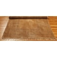 thumbnail image 4 of Casavani Geometric Cotton Kilim Garden Rug,Brown 4x15 Ft, 4 of 5