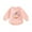 Pink, variant on WERYOUNG Girls Boys Onesie Casual Long Sleeve Bowknot Pumpkin Printed Round Neck Halloween Bodysuit Trendy Outdoor One-Pieces,Pink,0-3 Months