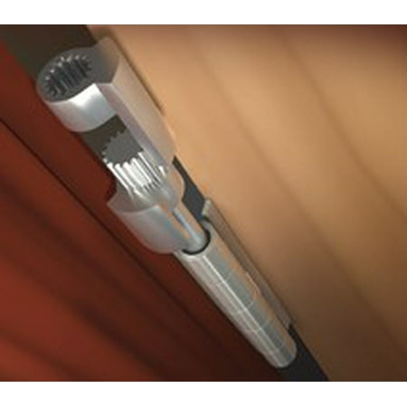 Replacement Hinge Pins - DoorSaver II Bumperless Hinge Pin Door Stop in Satin Nickel (Pewter) Finish