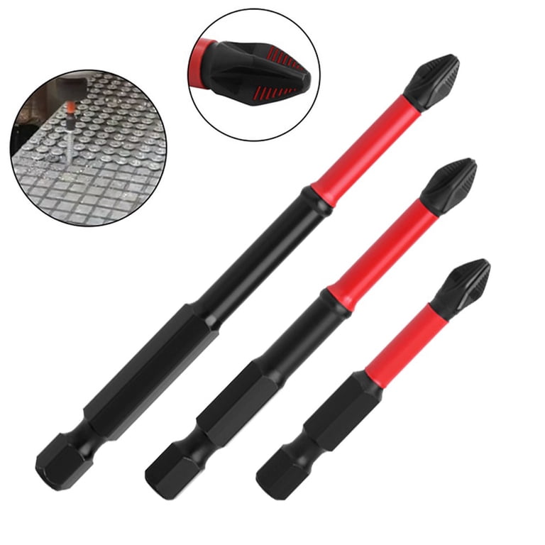 50-90Mm Magnetic Non-Slip Batch Head Ph2 Cross Screwdriver Hex