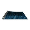 thumbnail image 2 of Ahgly Company Indoor Square Abstract Light Blue Modern Area Rugs, 4' Square, 2 of 4