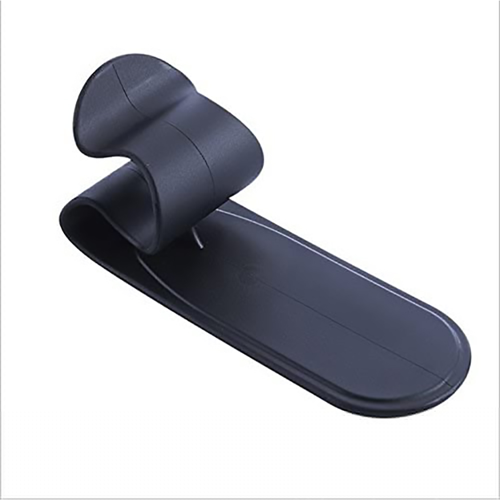 thumbnail image 1 of Soporte de paraguas autoadhesivo de plástico negro, colgador de estante de almacenamiento para coche, gancho de pared para el hogar, 1 of 5