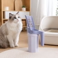 thumbnail image 5 of Kitty Litter Shovel With Built In Bin 2 In 1 Poop Scoop Waste Container Odor Lock Quick Sifting Easy Clean Portable Litter Box Tool For Cat Home Travel Cleaning Use, 5 of 6