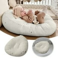 thumbnail image 5 of Grand Oreiller de Couchage avec Housse Oreiller de Transat Doux Multifonctionnel, 5 of 5