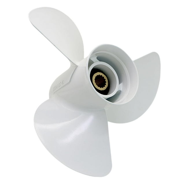 Zorion Boat Propeller Compatible Repair Part Easy to Install 3 Fan for 40-60HP Sturdy