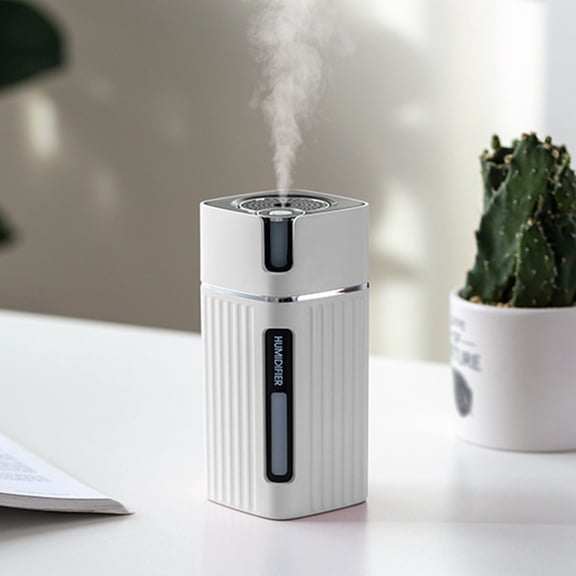 Oggfader Humidifiers for Home Mini Humidifier USB Desktop Humidifier Night Humidifier Auto Shut Off 300ml Cool Mist Mode Super Quiet Suitable For Office Desktop Car