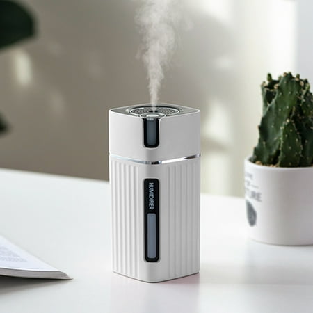 

WMYBD Clearence Mini Humidifier USB Personal Desktop Humidifier Night Light Humidifier Auto Shut-Off 300ml Cool Mist Mode Super Quiet Suitable For Office Desktop Car Gifts