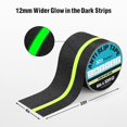 thumbnail image 4 of 360Tronix Anti-Slip Tape Waterproof 4" x 33ft, Green Glow Traction Tapes Non-Slip Tape, 80-grit Heavy Duty Grip Tape for Stairs Treads, Outdoor Non-Slip Tapes Traction Tape for Steps Ramps Decks, 4 of 12