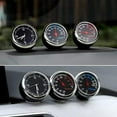 thumbnail image 4 of Car Thermometer Hygrometer Mechanics Quartz Clock Digital Watch Luminous Auto C1, 4 of 8