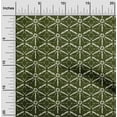 thumbnail image 1 of oneOone Viscose Chiffon Fabric Geometric Kasuri Print Sewing Fabric BTY 42 Inch Wide, 1 of 4