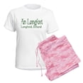 thumbnail image 6 of CafePress - County Longford (Gaelic) Women's Light Pajamas - Women's Short Sleeve Print T-Shirt and Pants Light Cotton Pajama Set, 6 of 7