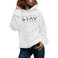 thumbnail image 4 of Women Blouses Womens Hoodie Tunic Sweatshirt Ladies Zip Sweater Hooded Sweatshirt plus Half Hoodies for Women Thin Womens Hoodie Extra Large Sweatshirts Plain Hoodies Thin Full Zip Petite White XL, 4 of 5