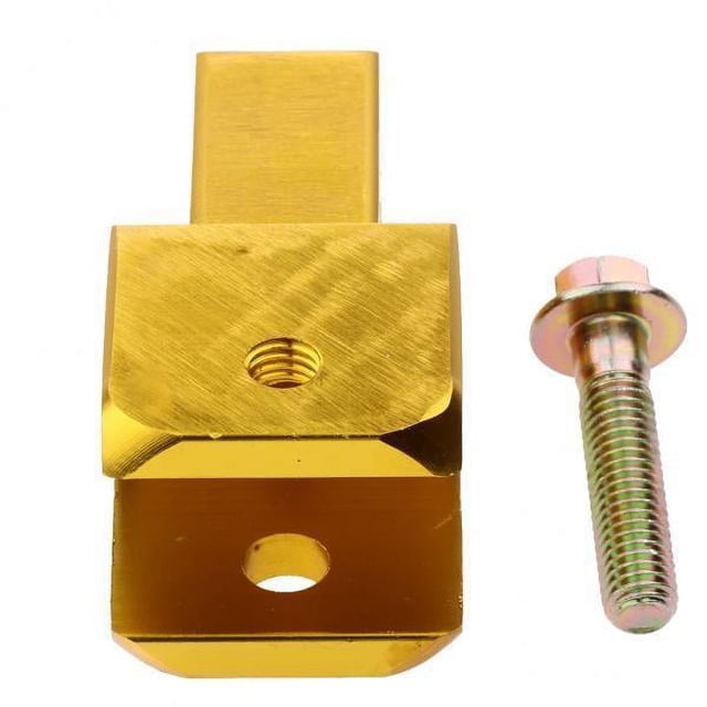 Amortiguador de aleación de aluminio Strade Fareast Limited para motocicleta Dirt Bike amarillo 3 piezas