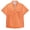 Orange, variant on Short Sleeve Fishing Shirt Wicking Sun Protection Fabric Casual Button Down Shirts