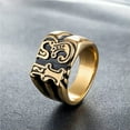 thumbnail image 3 of GKNET Personalized Vintage Number 13 Men's Stainless Steel Rings Delicate Jewelry Sizes 7-13-8-Silver, 3 of 6
