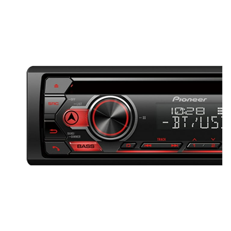 Pioneer Single Din Bluetooth Car Stereo CD Receiver, DEH-S31BT