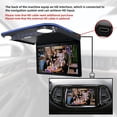 thumbnail image 4 of 12.1 Inch Car Overhead Roof Mounted Monitor Wide Screen Ultra-Thin Flip Down TV, 1080P Car Video Player Support USB SD, 4 of 7