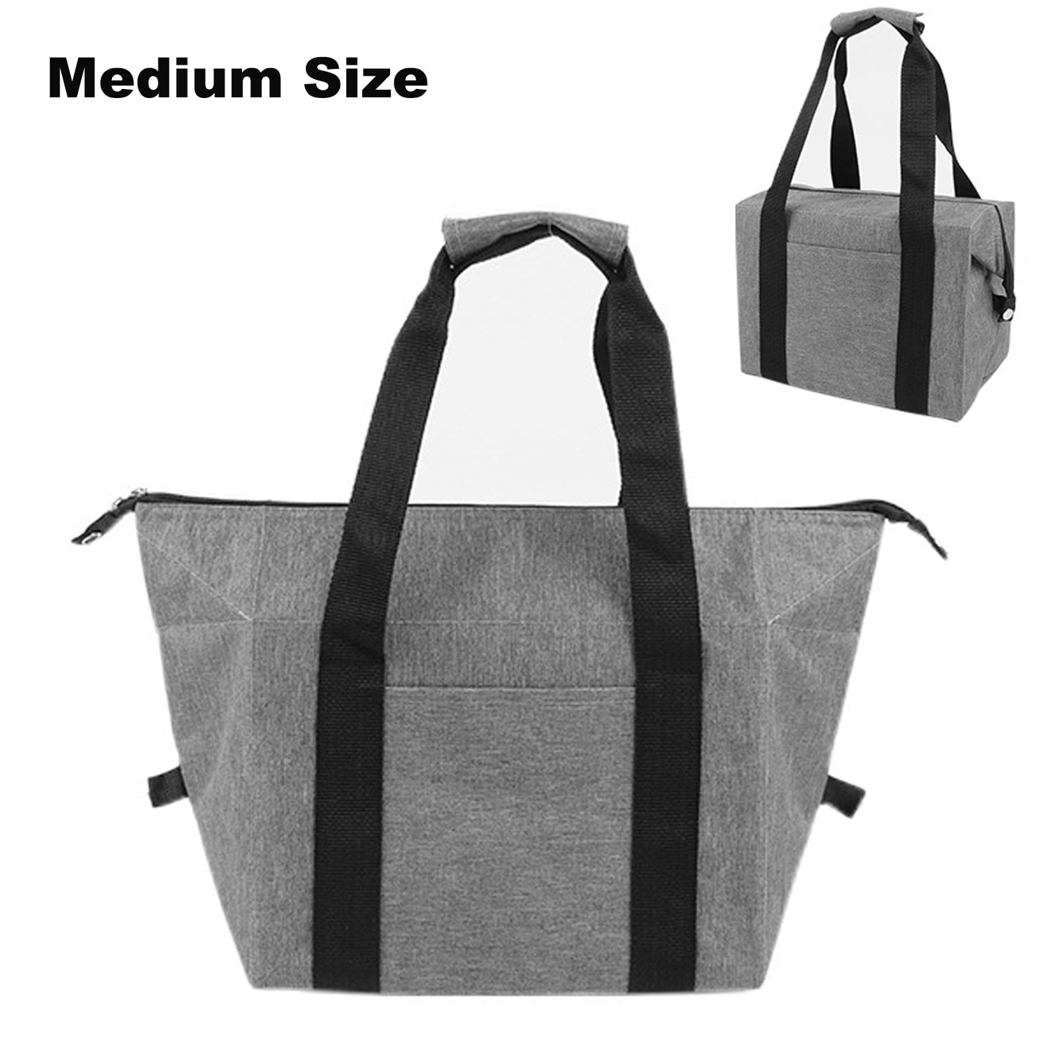 Insulated Lunch Bag for Men and Women, Reusable Lunch Tote Bag for