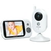 Victure Video Baby Monitor with Camera, 3.2-inch LCD Screen, 2.4GHz Wireless Digital Transmission, VOX Mode, Temperature Sensor, Night Vision, 8 Lullabies, Two Way Talk