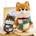thumbnail image 2 of Muñeca Akita Chidog, juguete de peluche, muñeco de cachorro de simulación bonita, muñeco de perro japonés, regalo para niña sin pelozhangyuxiang, 2 of 4