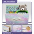 thumbnail image 5 of GGI International 4 Drawer Bedside Nightstand Chest Tower Bedroom Dresser, Pastel Colors Tie-Dye Sparkle, 5 of 5