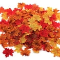thumbnail image 4 of HWZWT Moon Boat Flakes Autumn Artificial Maple Leaf Thanksgiving Fall Plastic Leaves Wedding Party Table Decoration, 4 of 5