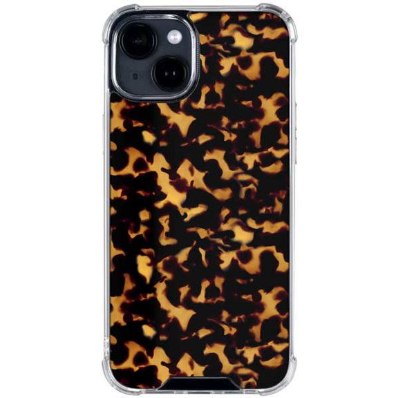 Skinit Tortoise Shell iPhone 15 Plus Clear Case