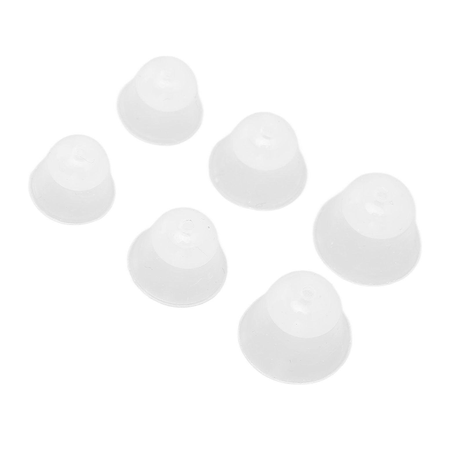 Hearing Aid Ear Tips, 6pcs Silicone Prevents Static Hearing Aid Earbud