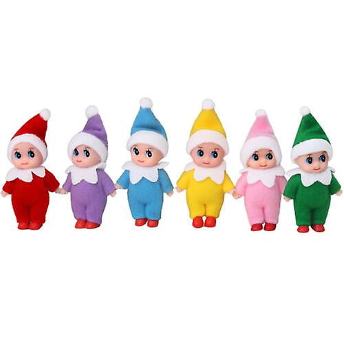 Christmas Tree Elf Doll Home Oranment Kids Baby On The Shelf Elf Toy Gift