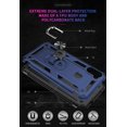 thumbnail image 6 of for Galaxy A11 Case,Samsung A11 Case,with HD Screen Protector,[Military Grade] Ring Car Mount Kickstand Hybrid Hard PC Soft TPU Shockproof Protective Case for Samsung Galaxy A11 (Blue), 6 of 14
