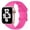 Barbie powder, variant on BXUXOHS (1/4Pack) Silicoen Sport Band for Apple Watch Bands 44mm 45mm 41mm 40mm 38mm 49mm 42mm Elastic Adjustable Wristbands Strap Accessories for iWatch Series Ultra 8 7 SE 6 5 4 3 2 1 Nike