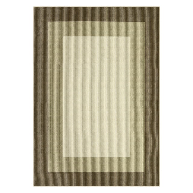 Modern Abstract Area Rug, Machine Washable Non Slip Low Pile Carpet, Soft Stain Resistant Printed Mat for Living Room Bedroom Dining Room, Brown Green Black Gray
