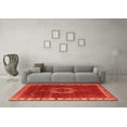 thumbnail image 3 of Ahgly Company Indoor Rectangle Oriental Orange Industrial Area Rugs, 3' x 5', 3 of 4