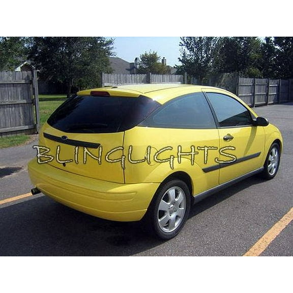 For 2000-2007 Ford Focus Hatch Tinted Smoked Tail Lamps Lights Overlays Film Protection