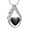 Black, variant on Teardrop Cremation Jewelry for Ashes -No Longer By My Side Forever in My Heart Urn Pendant Necklace for Ashes Grandma Grandpa Mom Dad Papa Nana Brother Sister