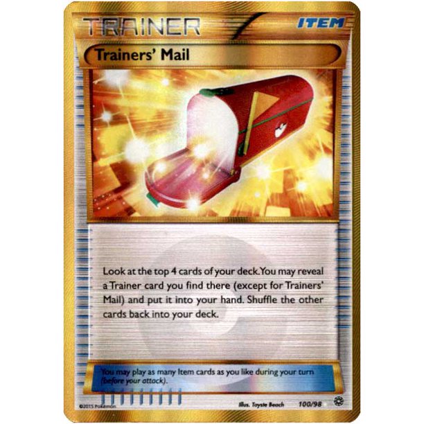 Pokemon X Y Ancient Origins Single Card Rare Holo Secret Trainers Mail 100 Walmart Com Walmart Com