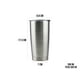thumbnail image 3 of Vaso Termo Acero Inoxidable P/ Cafe 20oz Térmico Tapa Ce-t01, 3 of 10