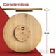 thumbnail image 2 of Giratorio de Madera de bambú Ultrachef Lazy Susan 36 cm, 2 of 4