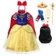 thumbnail image 5 of Disney vestido de princesa Blancanieves para niñas, vestido de baile de encaje para Halloween, ropa de fiesta de cumpleaños para niños, disfraz de fantasía para Cosplay, 5 of 5