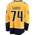 thumbnail image 2 of Juuse Saros Nashville Predators NHL Fanatics Breakaway Home Jersey, XX-Large, 2 of 3