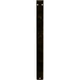 thumbnail image 5 of Ekena Millwork 1 1/2"W x 12"D x 15"H Fleur De Lis Wrought Iron Bracket, (Single center brace), Antiqued Brass, 5 of 8