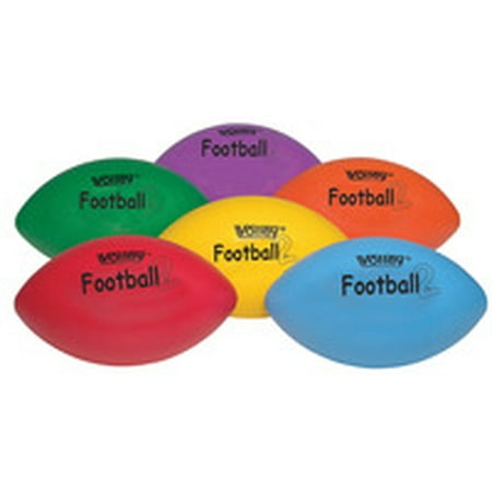 Volley Foam Footballs - Volley SuperSkin-2 Regular Foam Footballs, Set of 6