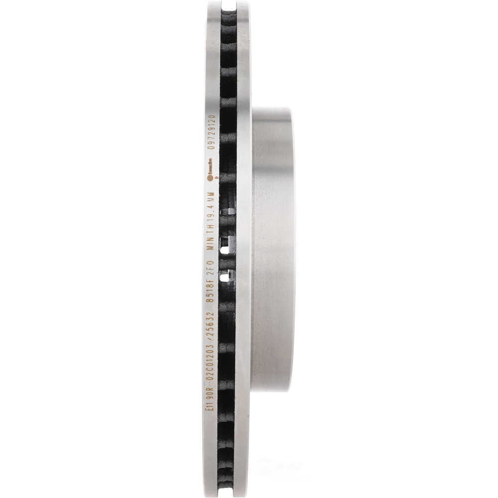 Brembo 09.7291.20 Premium Vented Brake Rotor