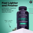 thumbnail image 3 of Vital Vitamins Chlorophyll Pills - Body Deodorizing Supplement - Made with Spirulina, Chlorella, Organic Parsley, Mint, & Activated Charcoal - Defeat Odor Naturally - for Women & Men - 60 Capsules, 3 of 9