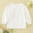 thumbnail image 2 of Vedolay Cute Tops for Girl Toddler Girl's Sweatshirt Casual Pullover Sweater Long Sleeve Shirts,White 18-24 Months, 2 of 5