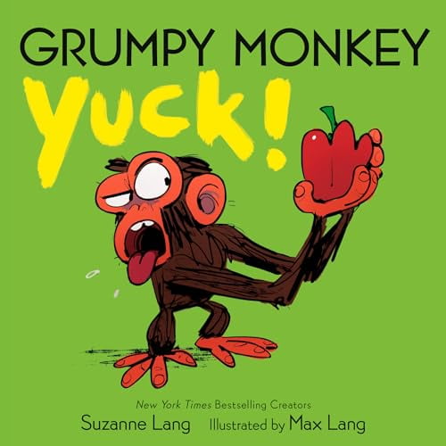Pre-Owned Grumpy Monkey Yuck! (Grumpy Monkey Board Books), 9780593306123, 0593306120, Paperback,