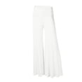 thumbnail image 1 of Pantalones de salón elásticos de pierna ancha para mujer, pantalones palazzo casuales y cómodos de cintura alta, 1 of 5