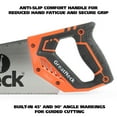 thumbnail image 6 of GreatNeck Aggressive Tooth Handsaw with Composite Handle, 9 TPI, 15 inch, 6 of 10