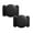 2Pcs Black, variant on GPS Tracker Case with Mount, Waterproof Protective Cover for Car Keys & Items, Anti-Loss Tracking Accessory, Durable Locator Shell (Black)
